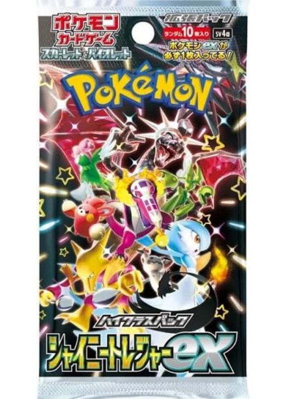 ✨ Pokémon Shiny Treasure ex – SV4a Japonês 🇯🇵