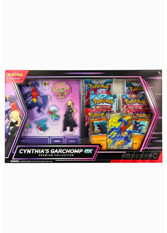 👑 Pokémon TCG: Cynthia’s Garchomp ex Premium Collection