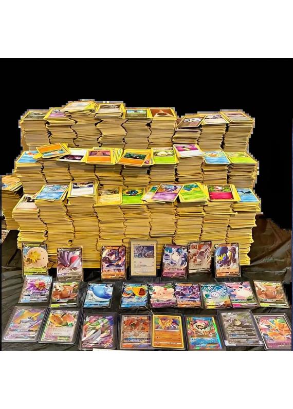 🎴 PACOTE MISTO DE CARTAS POKÉMON – USADAS / VÁRIAS RARIDADES ✨ 100 CARTAS ✨
