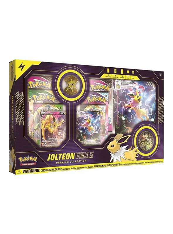 ⚡ Pokémon TCG – Jolteon VMAX Premium Collection – INGLÊS 🇺🇸