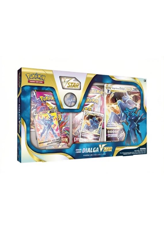 🌀 Pokémon TCG – Origin Forme Dialga VSTAR Premium Collection – INGLÊS 🇺🇸