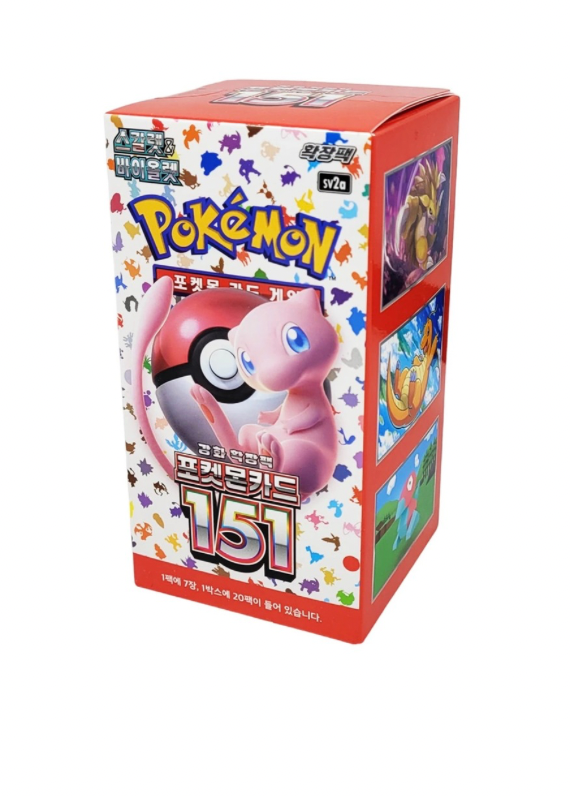 BOOSTER BOX – 151 VERSÃO COREANA