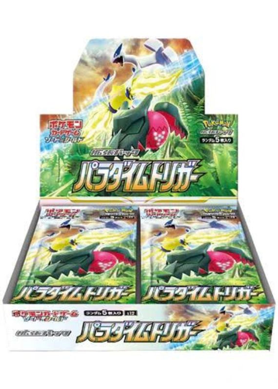 ⚡ Pokémon TCG – Paradigm Trigger Booster Box "tempestade prateada"⚡