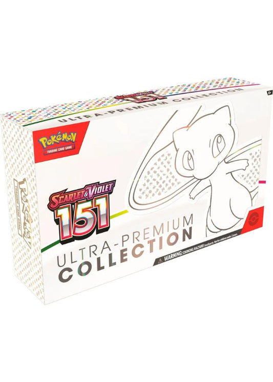 🎁✨ POKÉMON SCARLET & VIOLET 151 ULTRA-PREMIUM COLLECTION – MEW ✨🎁