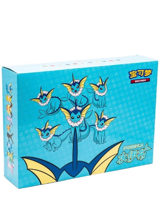 💧 POKÉMON TCG – VAPOREON ADVANCED GIFT BOX (CHINÊS) 🇨🇳