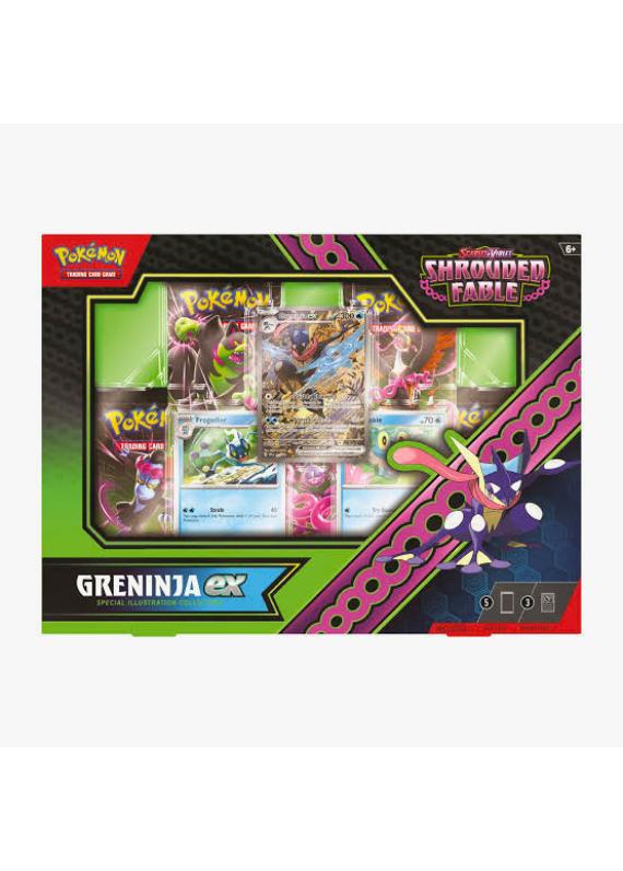 🥷 Pokémon TCG: Scarlet & Violet – Shrouded Fable Greninja ex Special Illustration Collection 💚✨