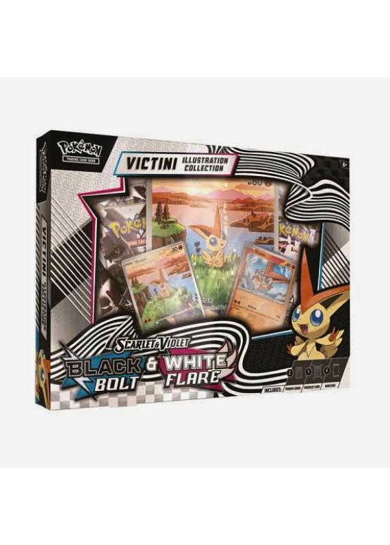 ⚡ Victini Illustration Collection – Scarlet & Violet: Black Bolt & White Flare