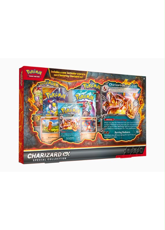 🔥 Pokémon TCG: Charizard ex Special Collection