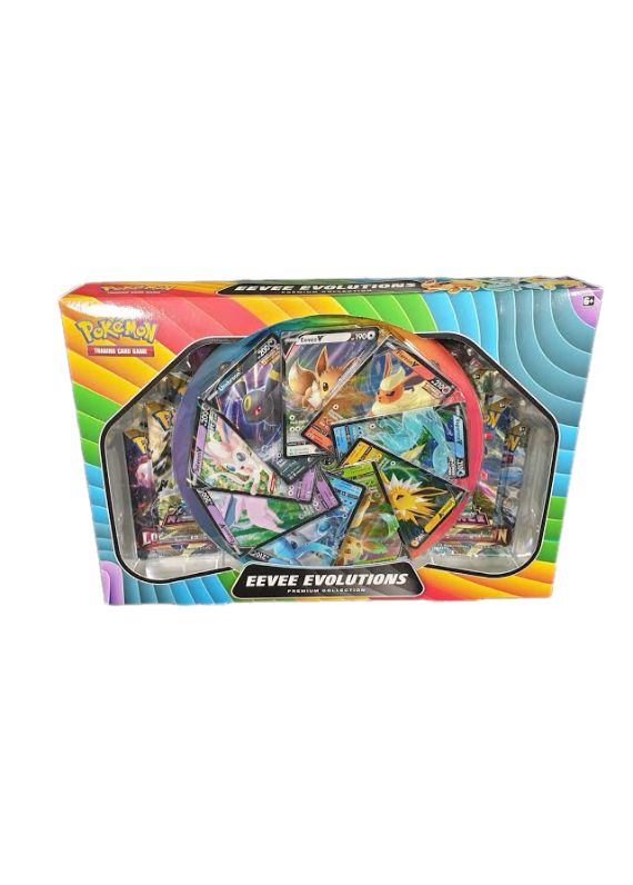 🌈 Pokémon TCG – Eevee Evolutions Premium Collection – INGLÊS 🇺🇸