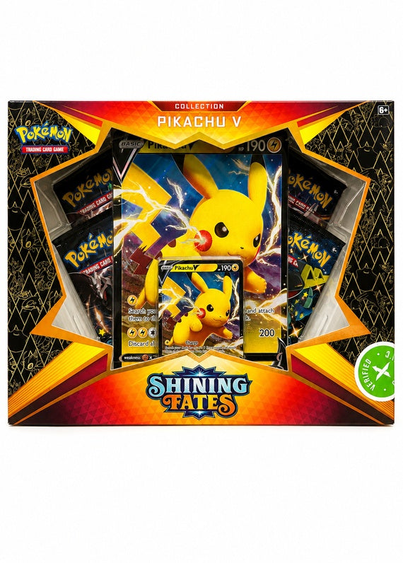 ⚡ Pokémon TCG: Shining Fates – Pikachu V Collection ⚡