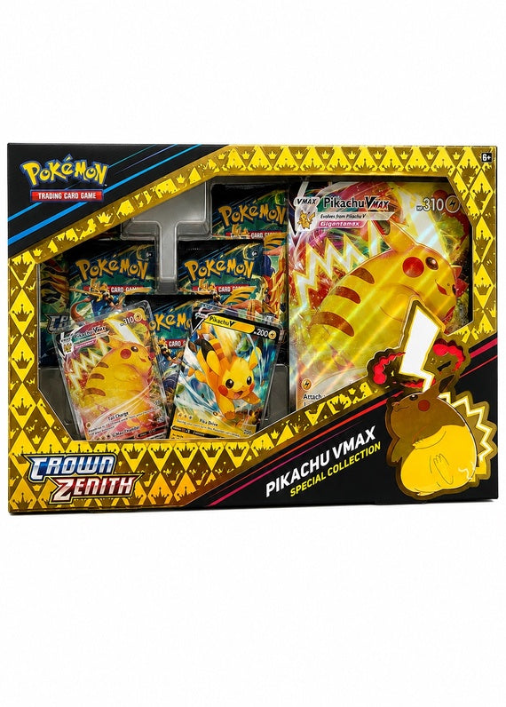 ⚡ Pokémon TCG: Crown Zenith – Pikachu VMAX Special Collection 👑