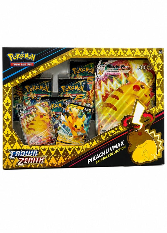 ⚡ Pokémon TCG: Crown Zenith – Pikachu VMAX Special Collection 👑