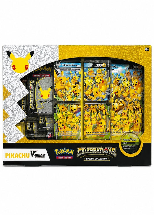 ⚡ Pokémon TCG Celebrations – Pikachu V-UNION Special Collection 🎉