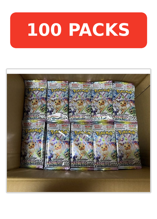 Pokémon Terastal Fest ex — 100 Boosters Japoneses 🇯🇵