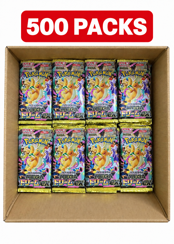 ✨ Pokémon Mega Dream ex — 500 Boosters Japoneses 🇯🇵