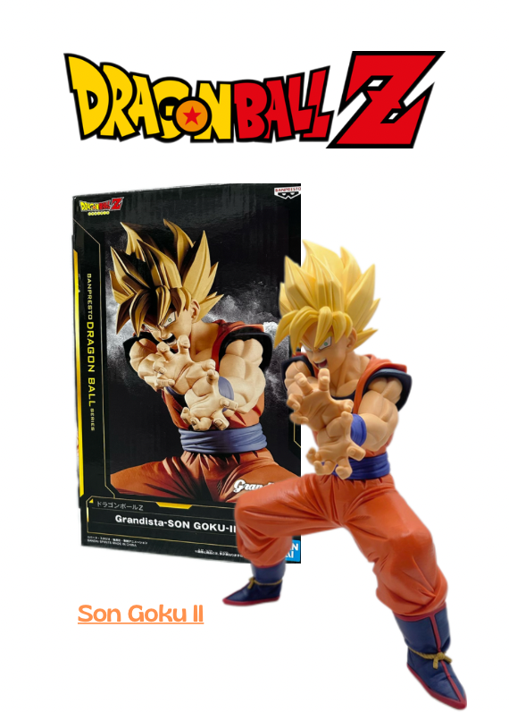 BONECO DRAGONBALL Z SON GOKU II 🦾